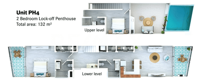 PH 4 ALDEA BLU 2 REC 3 BAÑOS