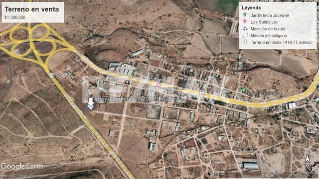 Terreno en venta carretera a Mazatlan