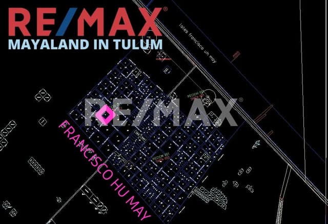 EN VENTA TERRENO DE 1,191 M2 UBCADO FRANCISCO HU MAY, TULUM