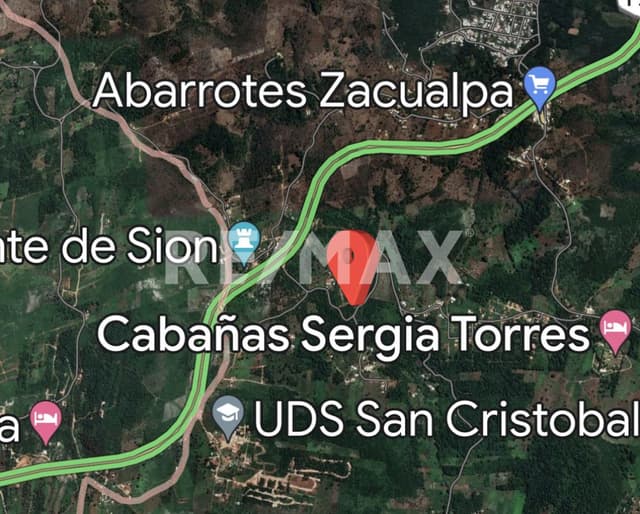 Terreno en Venta a 5 min sobre la autopista de Tuxtla a San Cristóbal de las Casas.