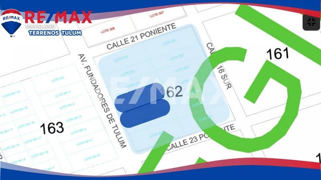 En venta lote de 617 m2 con uso de suelo mixto con SERVICIOS en Region 15 Tulum