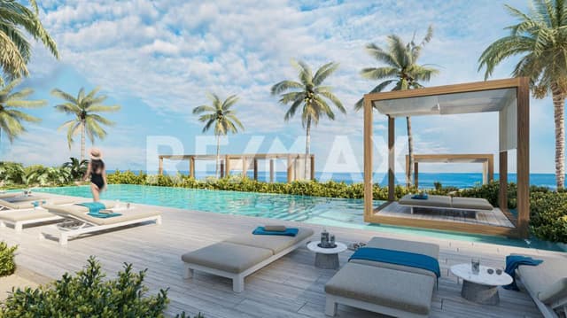 Penthouse de 4 Recamaras Frente al Mar en Venta en Puerto Morelos