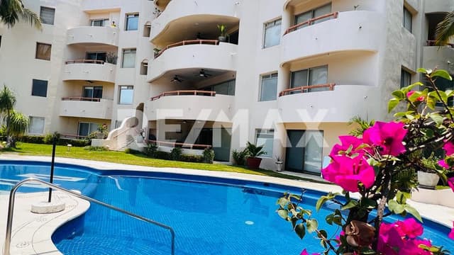 VENTA DE DEPARTAMENTO EN ACAPULCO, REAL DIAMANTE PUNTA DIAMANTE AMENIDADES, ALTA SEGURIDAD, ALBERCA VISTA AL MAR DEPTO
