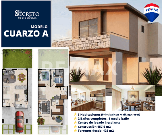 Casa en venta en El Secreto Residencial de Hermosillo, Sonora.
