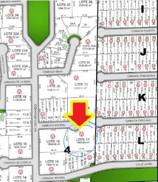 TERRENO EN VENTA EN FRACC. SAN ARMANDO