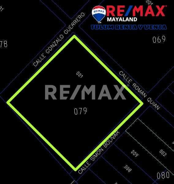 En venta hectárea en el centro Del poblado de Francisco hu may