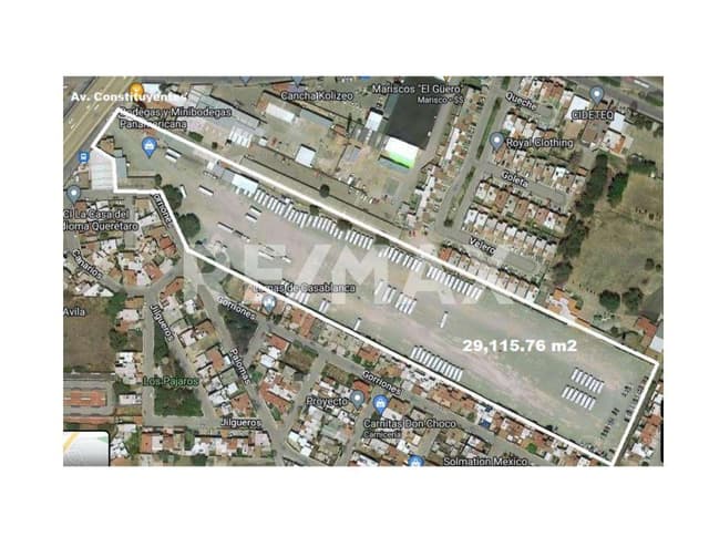Terreno en Venta Sobre Av. Constituyentes casi esquina con Josefa Ortiz