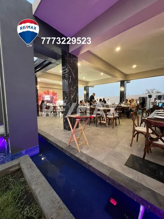 Jardín para eventos en Acapatzingo, Cuernavaca, Morelos...Clave 4490