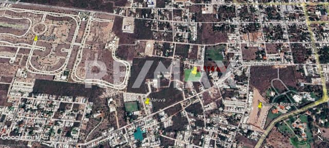 Terreno en venta para desarrollar en Margaritas Cholul, Mérida.