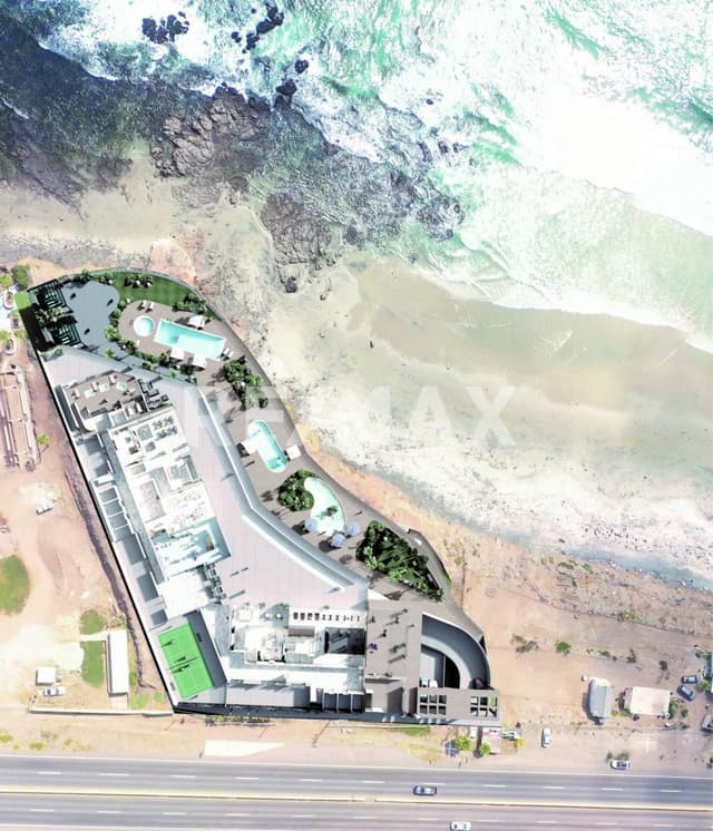 Departamento frente a playas de Rosarito.