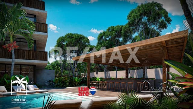 EN VENTA ESTUDIO PENTHOUSE luxury jungle en TULUM.