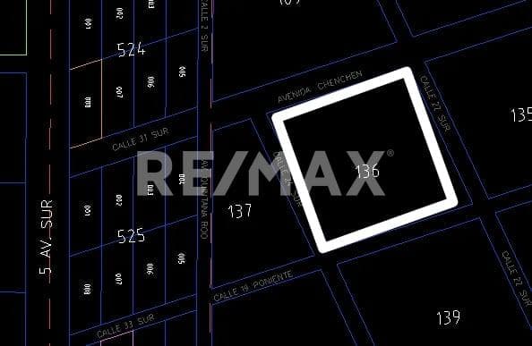 en venta lote de 742 m2 sobre av en Region 15