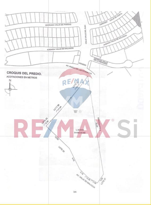 RTV TERRENO VENTA ZIBATA, BIZNAGA