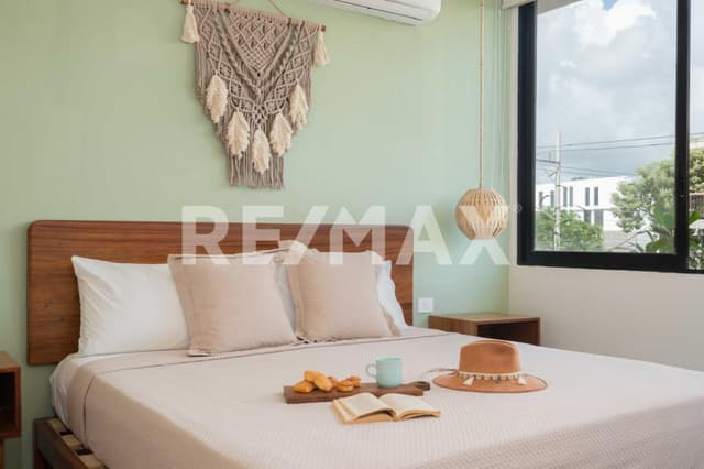 Renta Departamento 1 Rec 1 baño, balcón, amueblado y equipado