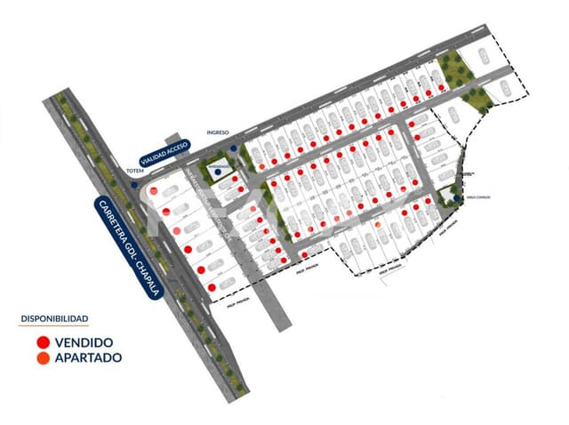 Terreno industrial en venta, La Calera, Tlajomulco.