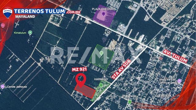 En venta: Terreno estratégico de 3.3 hectáreas en la exclusiva zona Holistika, Tulum