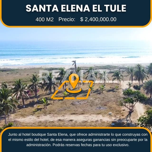 Terreno en Playa Santa Elena