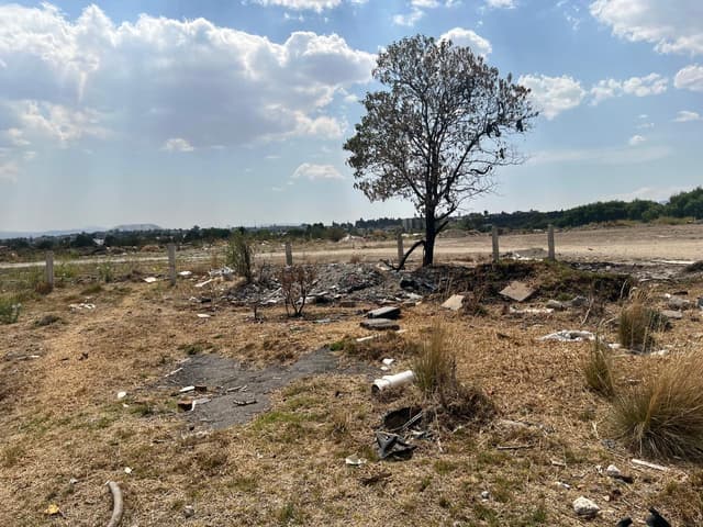Terreno en Venta H333A, con Factibilidad de Servicios, a pie de calle Metepec, Estado de México