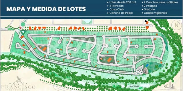 Terrenos en Venta en Residencial San Francisco Precios de Preventa!!