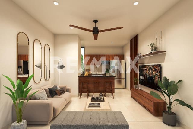 Departamentos en pre venta en Temozón Norte - Mod 1 rec