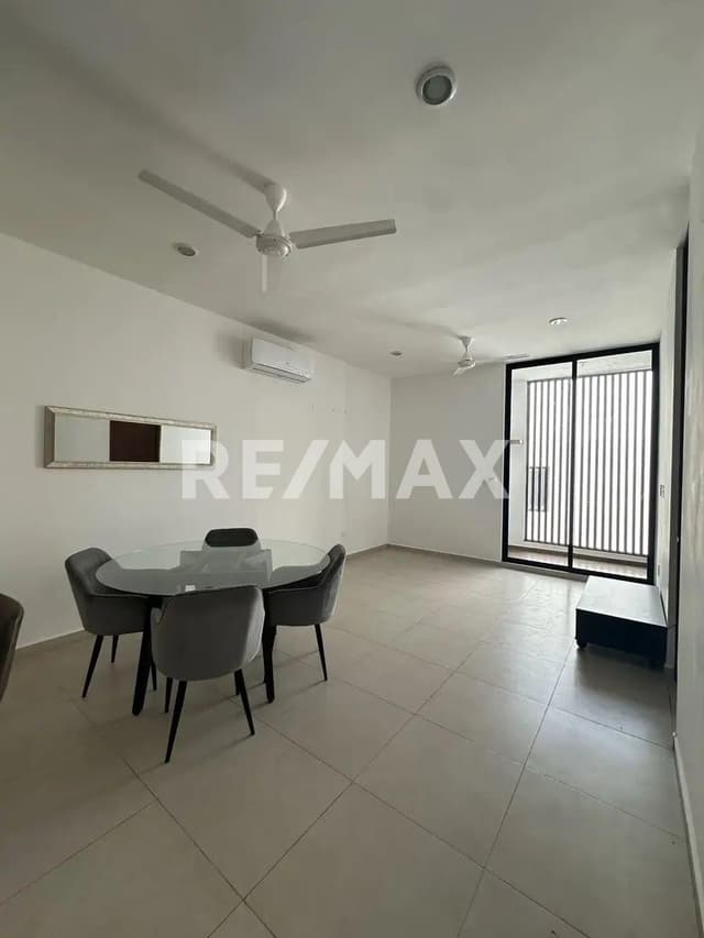 Departamento Amueblado en renta al Norte de Merida