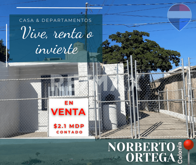 Departamentos en venta en colonia Norberto Ortega al Norte de Hermosillo, Sonora