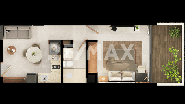Preventa de departamento en privada en Conkal