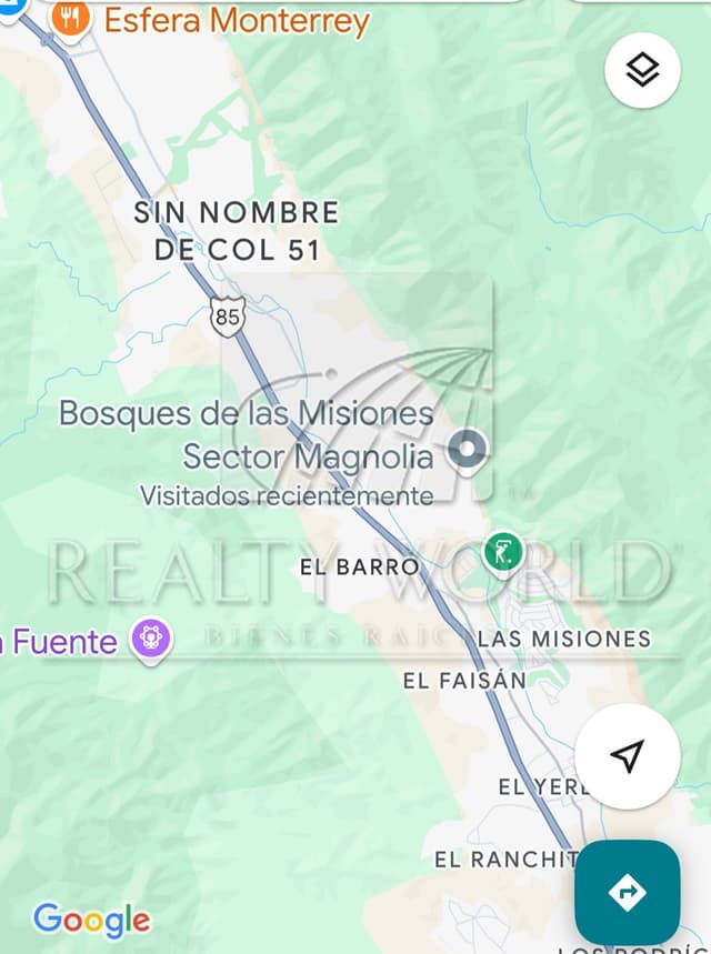 Terrenos en Venta en Sin Colonia