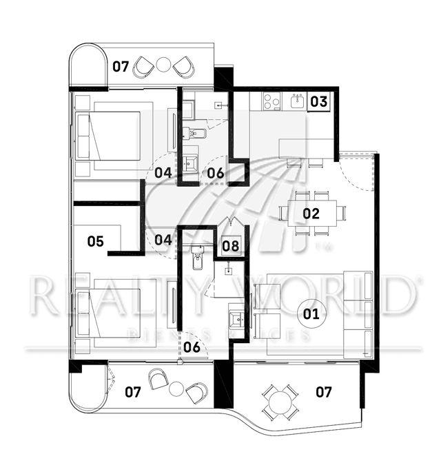 Departamentos en Venta en Zona Centro
