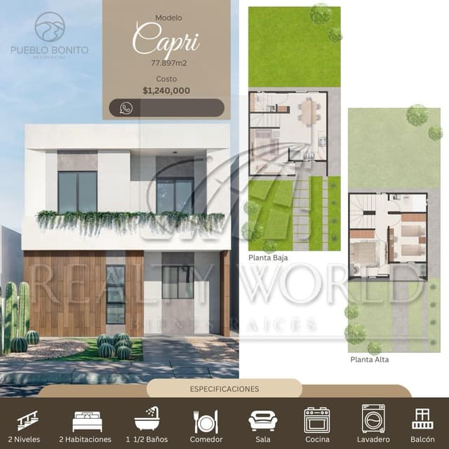 Casas en Venta en Villa Bonita