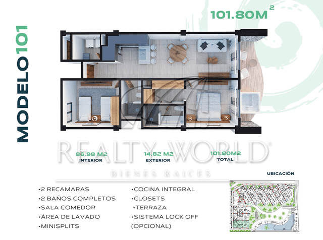 Departamentos en Venta en Marina Mazatlán