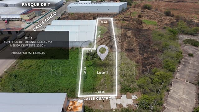 Terrenos en Venta en Anacleto Canabal 1ra. Sección