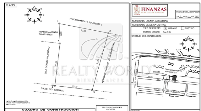 Terrenos en Venta en Real Del Sur