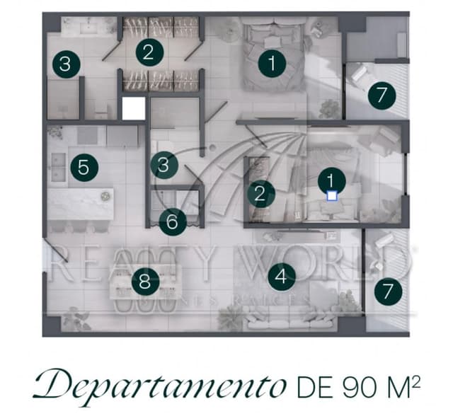 Departamentos en Venta en Vía Cordillera