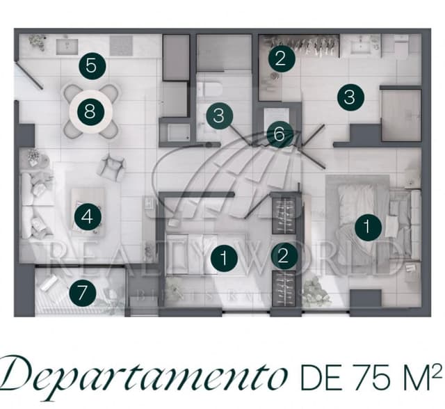 Departamentos en Venta en Vía Cordillera