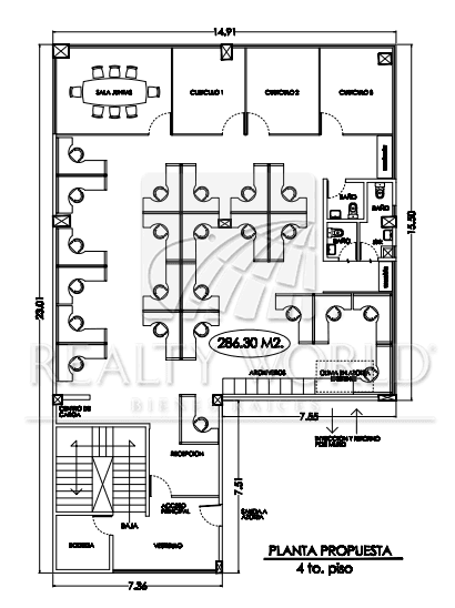 Edificio - Oficinas en Renta en Residencial la Florida