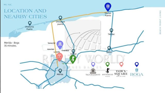 Departamentos en Venta en Telchac Puerto