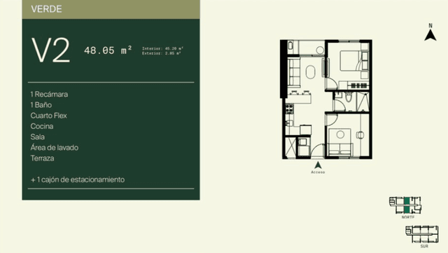 Departamentos en Venta en Huasteca Living