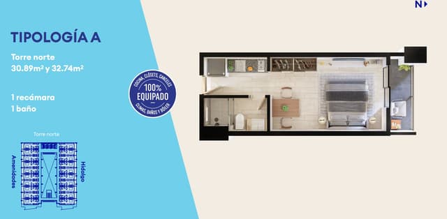 Departamentos en Venta en Moca Azul