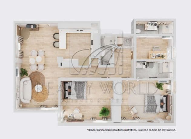 Departamentos en Venta en Mitras Centro