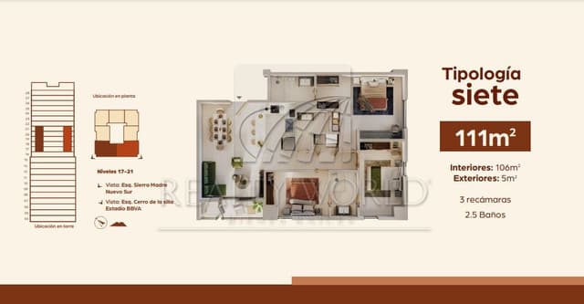 Departamentos en Venta en Ladrillera