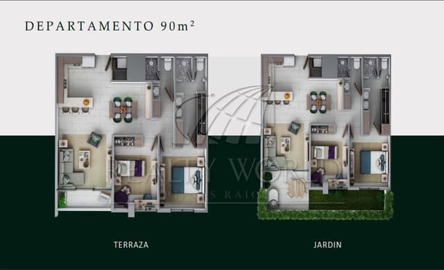 Departamentos en Venta en Jardines de Anáhuac