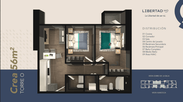 Departamentos en Venta en Centro