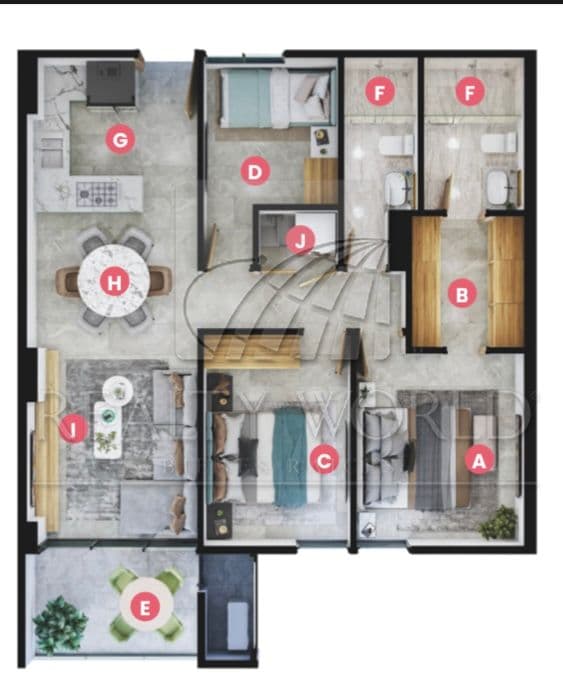 Departamentos en Venta en Cumbres 3er sector