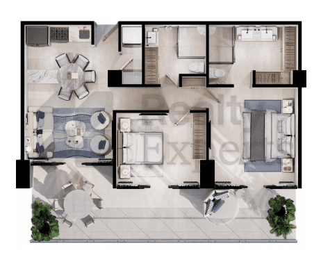 Departamentos en Venta en Supermanzana 10