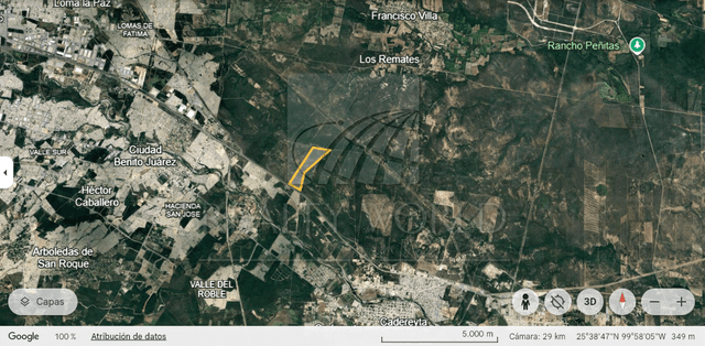 Terrenos en Venta en Juárez