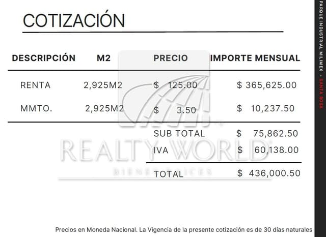 Bodegas en Renta en Santa Rosa