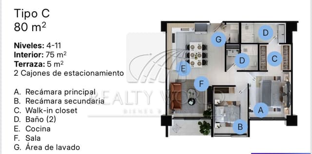 Departamentos en Venta en lyra