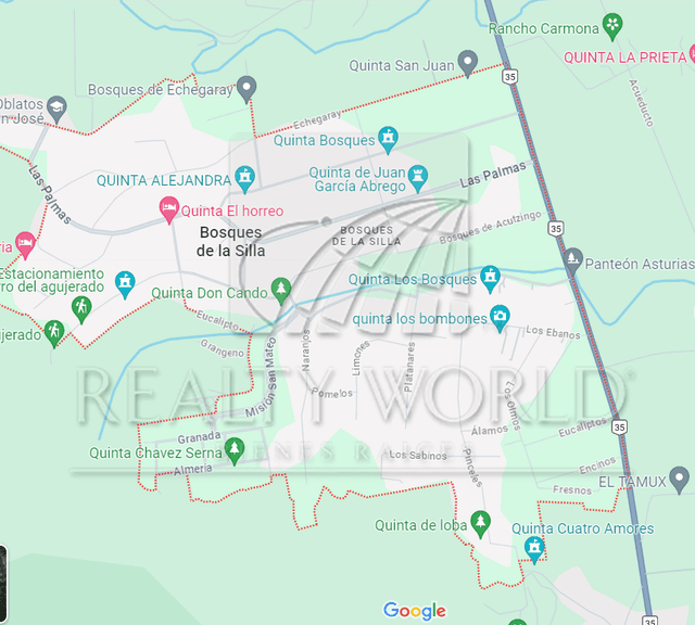Terrenos en Venta en Bosques de la Silla (Santa Ana de Abajo)