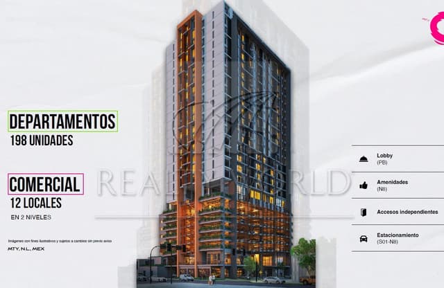 Departamentos en Venta en Centro